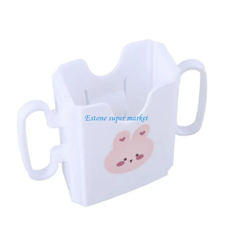 090B Milk Box Storage Holder Case Child Milk Cup Juice Pack Organiser Anti Scald Cover for Hot Drinks Crush Resistant