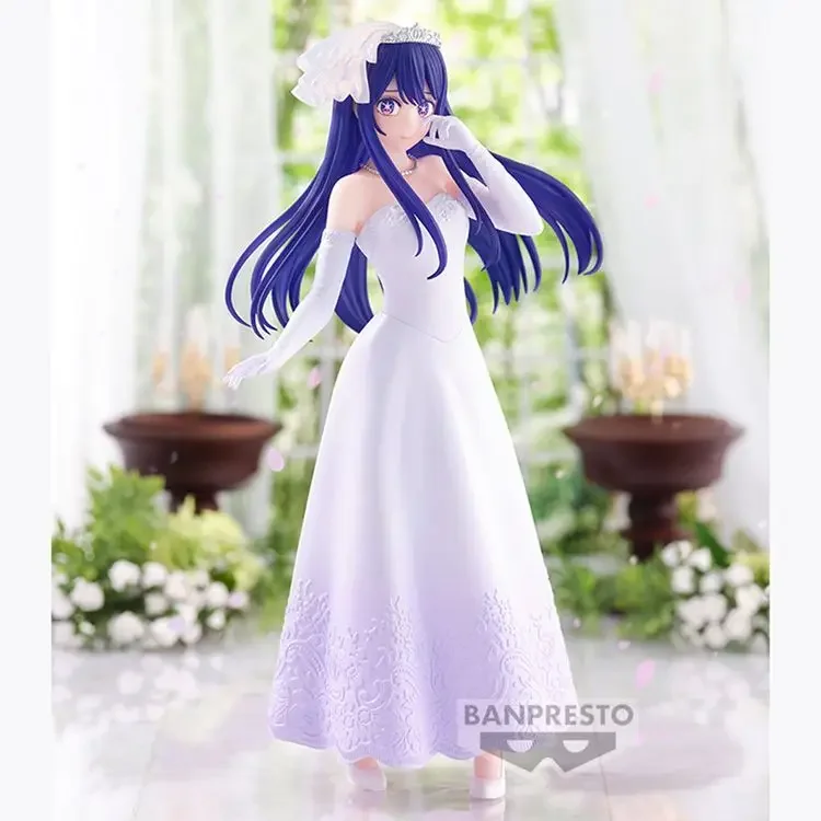 OSHI NO KO Original Anime Figure Hoshino Ai Wedding attire Kids Toys Collectible PVC Model Children's Birthday Gift Ornaments