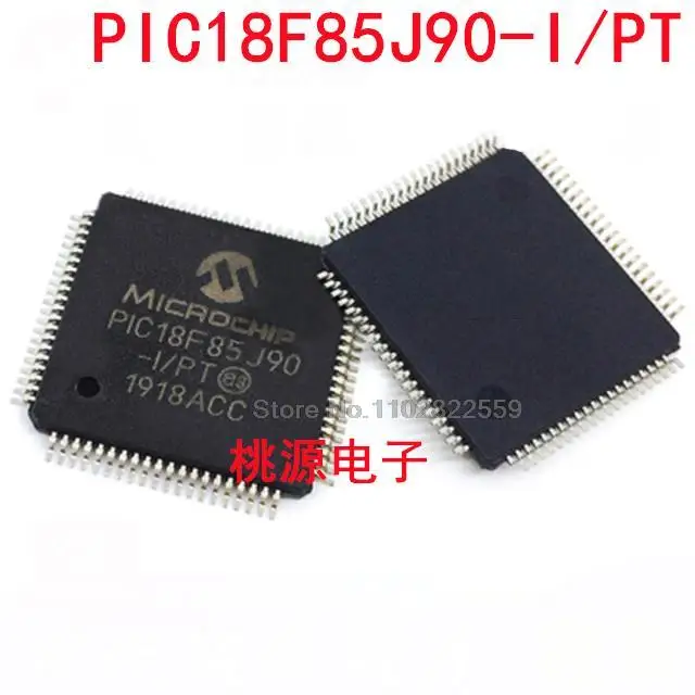 1-10PCS PIC18F85J90-I/PT PIC18F85J90 QFP80