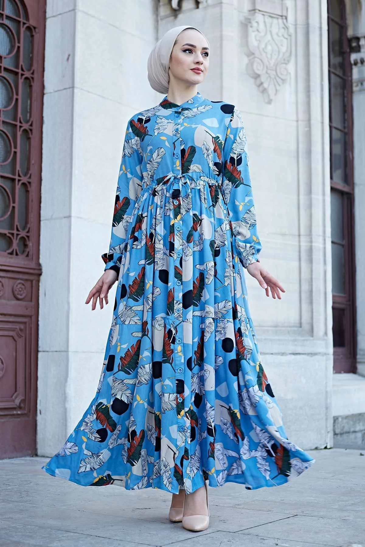 

Dress women's dresses 2021 kaftan abaya long Muslim evening dresses hijab abayas Turkish Hijab Party Casual women clothes