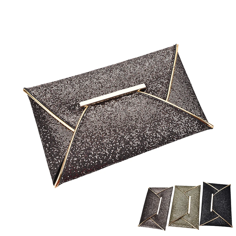 

Retro Luxury Sequins Hand Bag Taking Late Package Clutch Bag Sparkling Dazzling Sequins Clutch Bags Purse bag