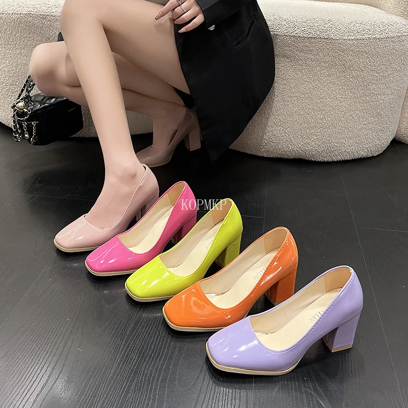 Fashion Chunky Platform Pumps Women Shoes Super High Heels Shoes Women Shoes 2023 Autumn Thick Heeled Party Shoes Mujer