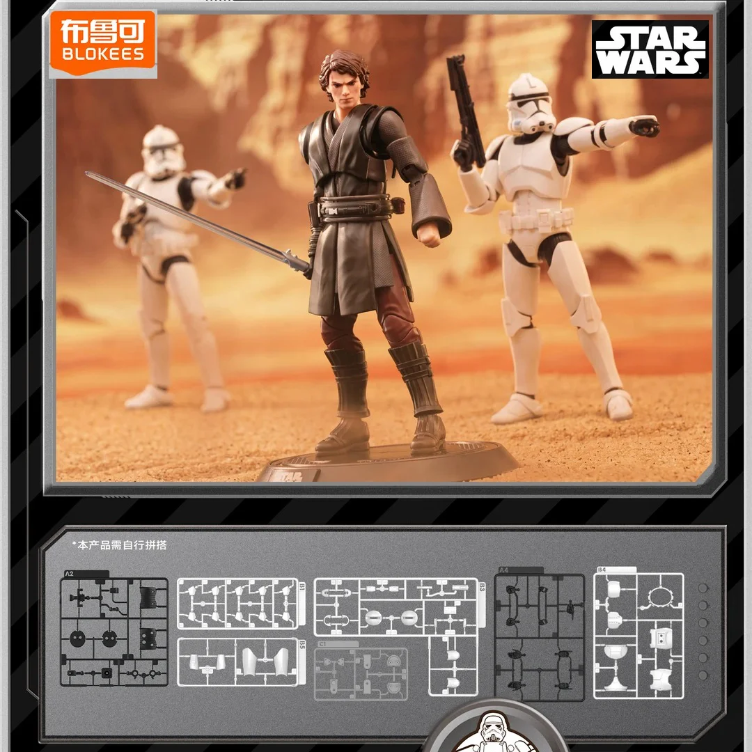 新しい-blokees-スターウォーズアナキンスカイウォーカークローン・トルーパーアクションフィギュアチャンピオンクラスアニメビルディングブロックモデルキットコレクションおもちゃ
