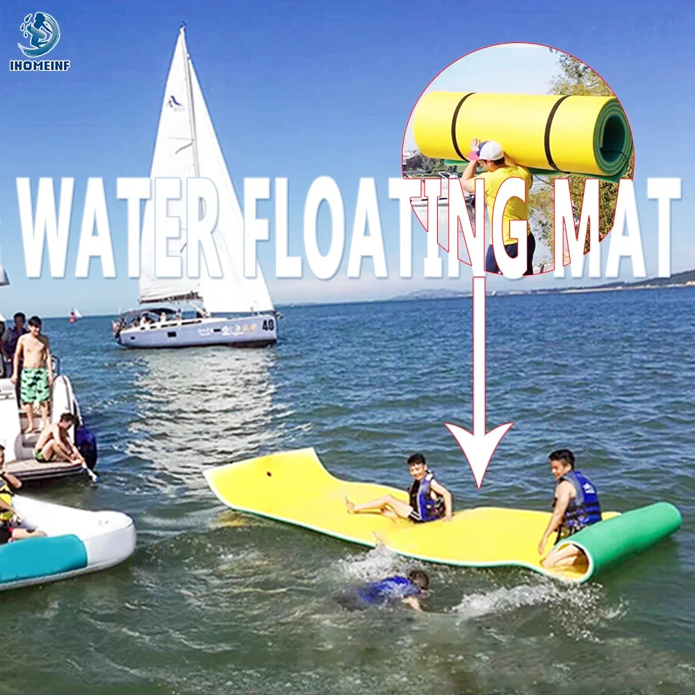 2024 NEW Floating Water Mat Water Blanket Floating Bed for Soft XPE Foam Water Float Mat Foam Mattresses Pool Accessories