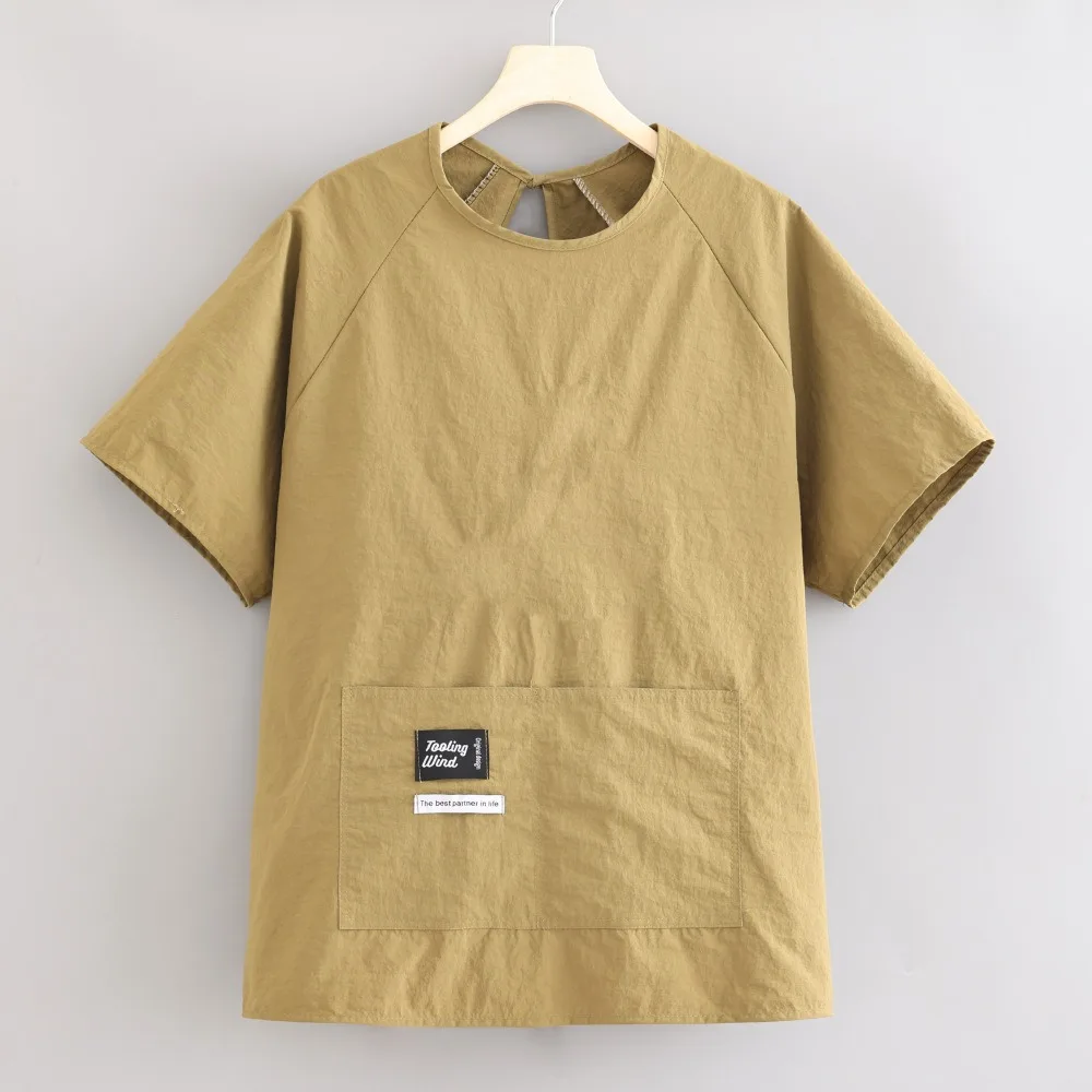 Durable Waterproof Short Sleeved Apron Solid Color Soft Cooking Apron Comfortable Oilproof Half Sleeved Work Clothes Baking