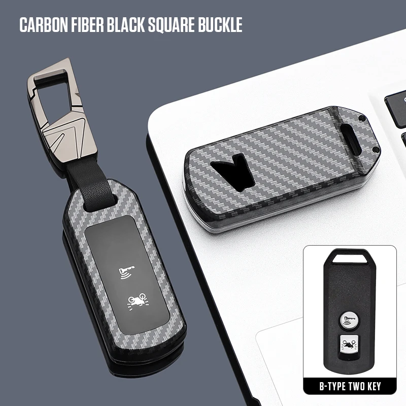 Holder Key Case Fob Bag For Honda SH 125 Forza 350 250 750 ADV 150 X-ADV SH150i SH300 150 PCX 125 2020-2023 Keychain Key Cover