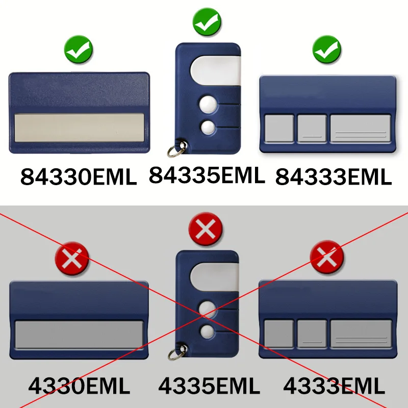 Motorlift 84335E 84330E 84333E 84330EML 84333EML 84335EML 94335E Remote Control D-66793 1A6518 1A5639-7