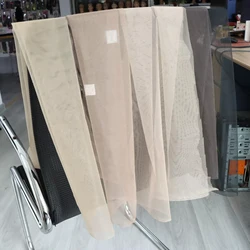 Peruk kap peruk üst kapatma vakıf yapmak için 1 Yard 90x120cm İsviçre dantel Net saç aksesuarları Monofilament 6 renk isteğe bağlı