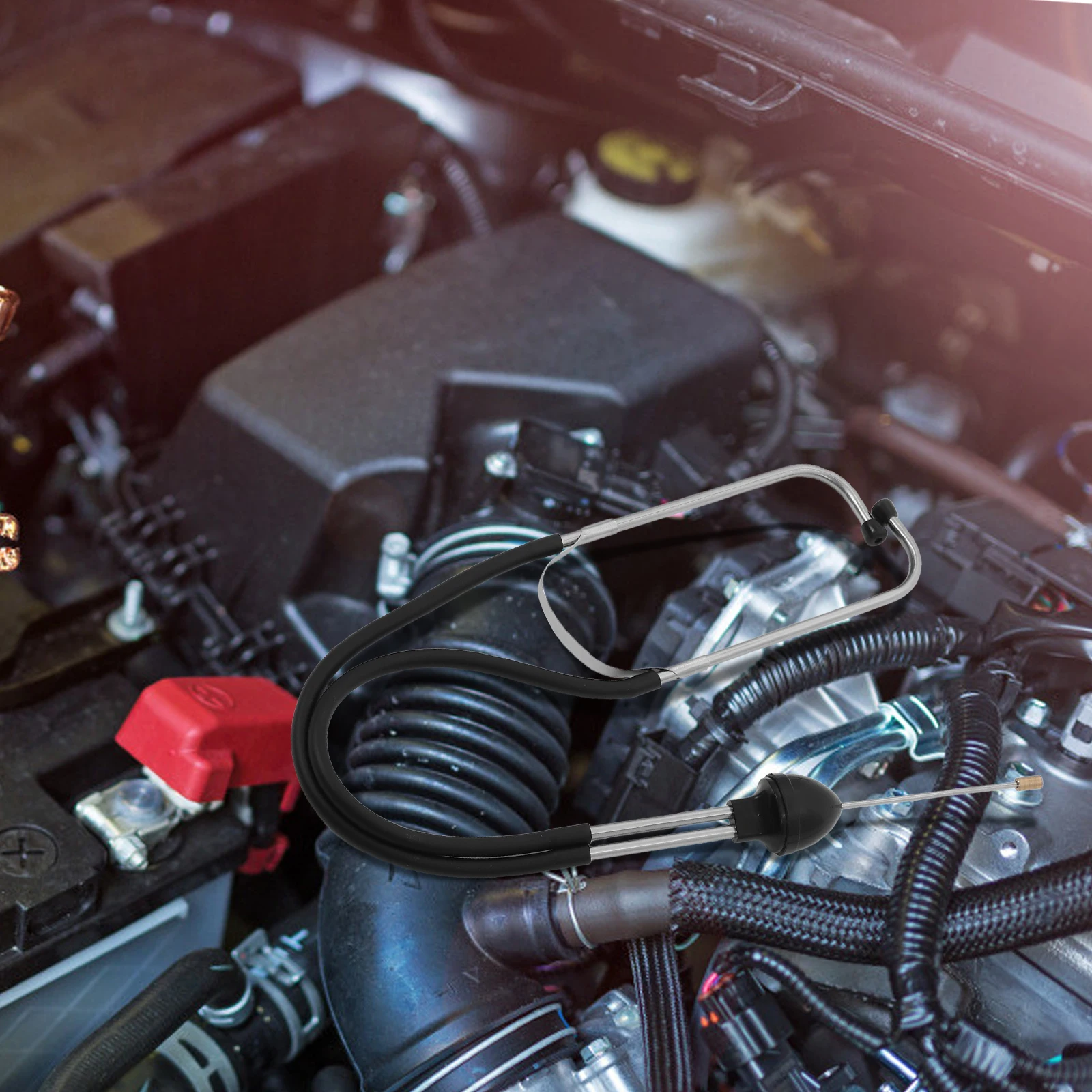 

Механика Стетоскоп Инструмент для ремонта автомобиля Автомобильный цилиндр Шумовой слуховой аппарат Диагностика двигателя Инструменты для обслуживания автомобиля