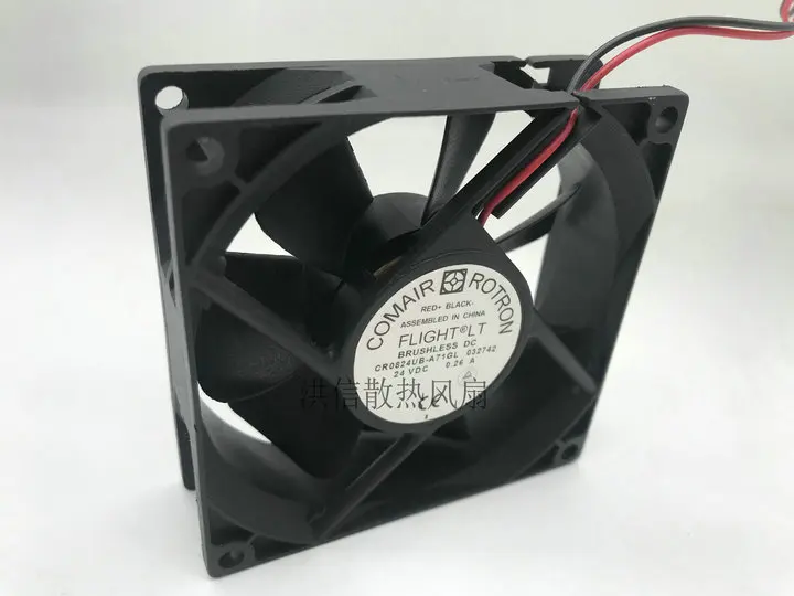 Freight free original CR0824UB-A71GL DC24V 0.26A 8CM 8025 variable frequency fan