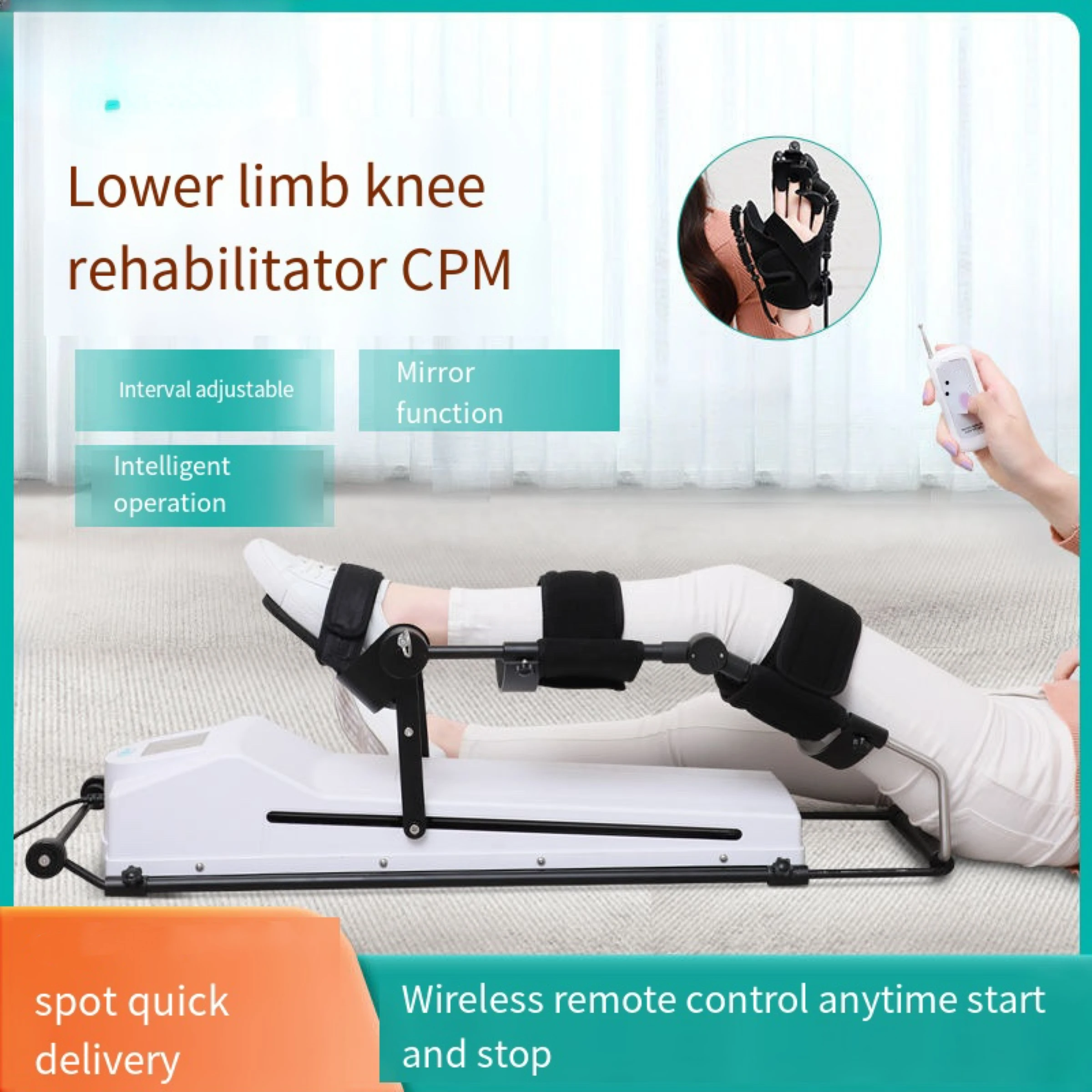 Electric Pneumatic Hand Leg Knee Joint Rehabilitation Training All-In-One Machine