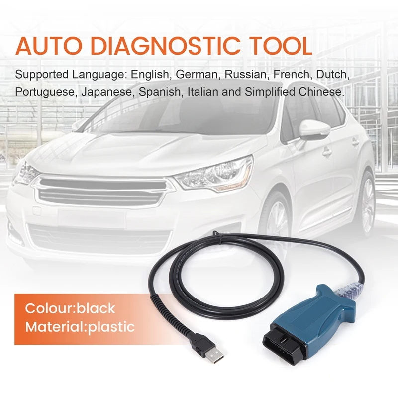 Automotive Diagnostic Tool Cables JLR Mangoose SDD V160 For Jaguar Land Rover OBD2 Scanner