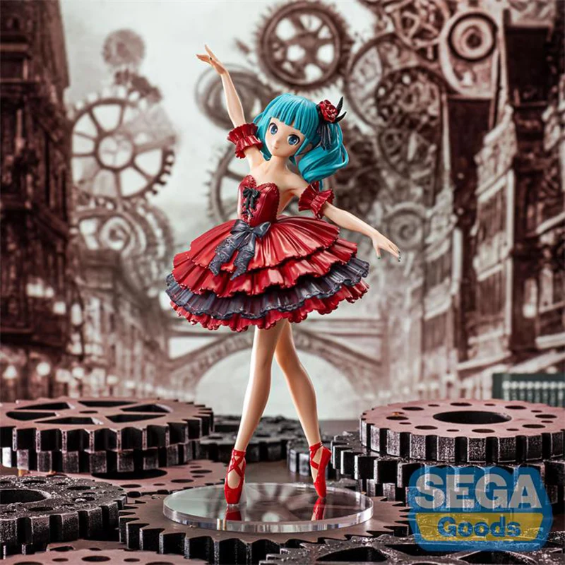 SEGA Luminasta Hatsune Miku: Project DIVA MEGA39’s “Hatsune Miku-Star” PVC 19CM Anime Action Figures Model Collection Toy