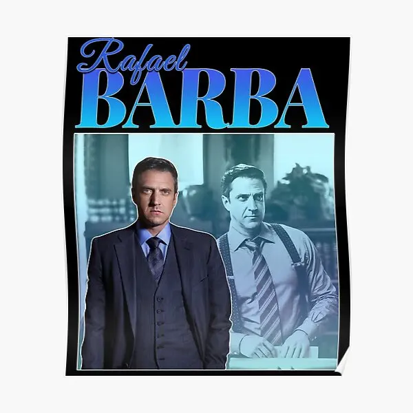 Rafael Barba 90S Inspired Vintage Homage  Poster Print Painting Home Decoration Art Picture Mural Vintage Decor Room No Frame