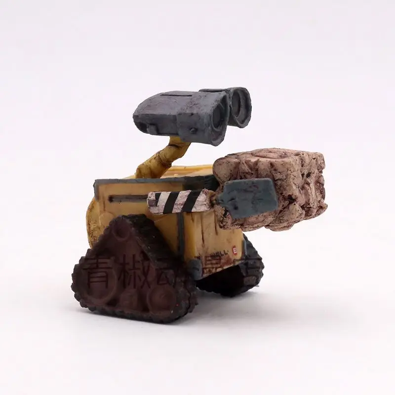 4.5cm 뜨거운 판매 향수 작은 디즈니 로봇 동원 벽 E 인형 장난감 수제 자동차 장식 장식 모델 생일 선물