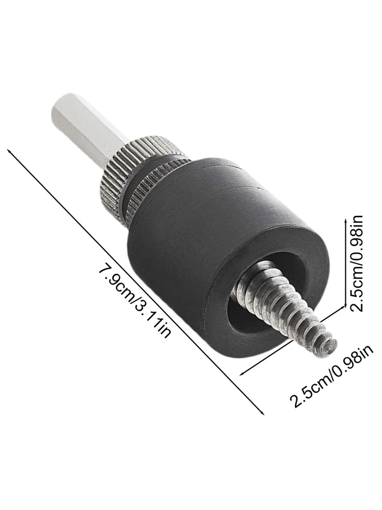 Plastic Expansion Tube Electric Extractor Broken Screw Bolt Extractor Remover Rubber Plug Thread Extractor Hexagonal Handle