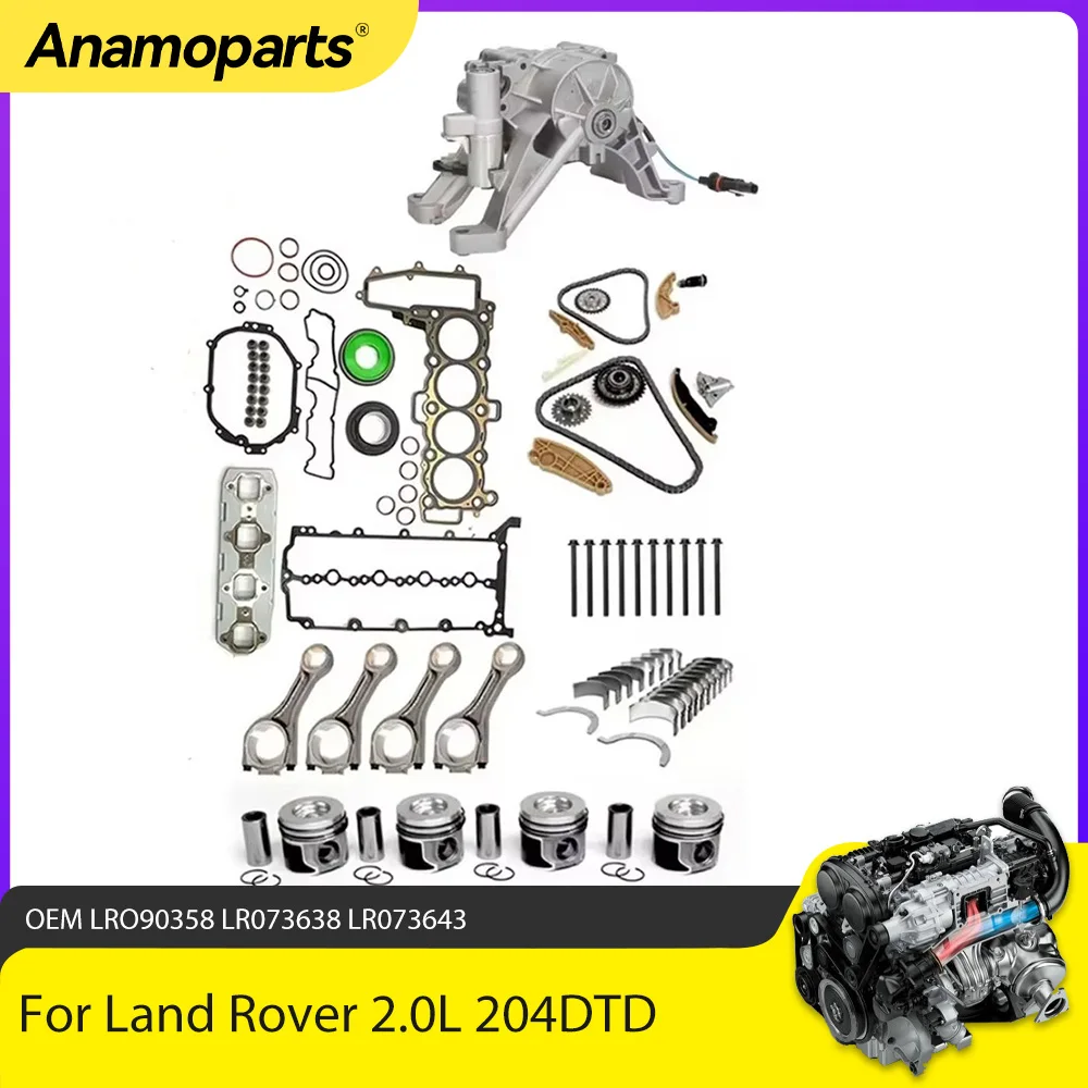 

Engine Parts Rebuild Gasket Set Oil Pump Tool Fit 2.0 L Diesel 204DTD For Land Rover Discovery Jaguar XE XF 2.0L LR090358