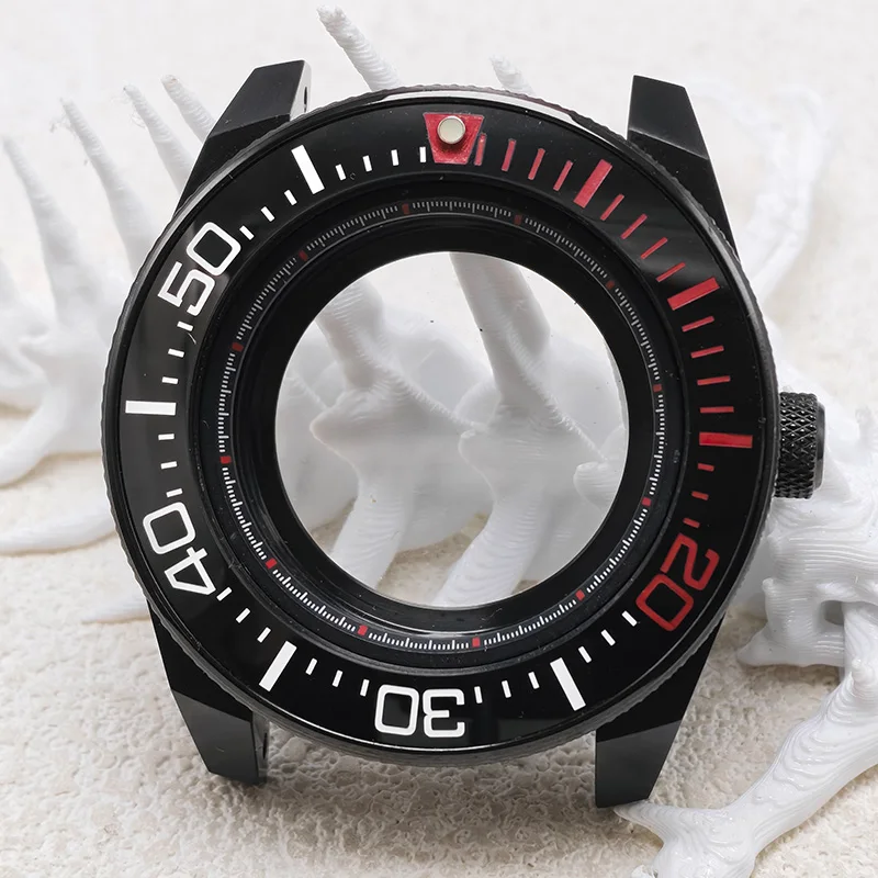 mod-king-samurai-watch-case-44mm-black-stainless-steel-with-sapphire-glass-fits-nh34-nh35-7s-4r-movement-men's-nh35-watch-case