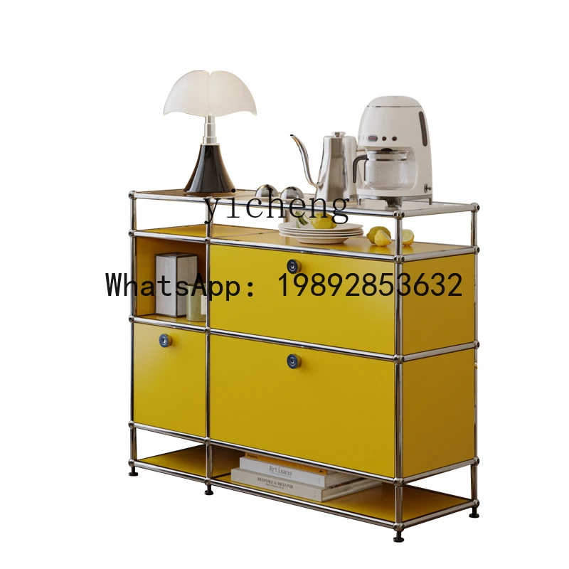 

Modular Cabinet Modular Stainless Steel Storage Bucket Cabinet Storage Bookcase