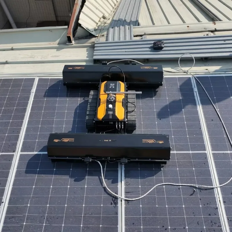 2026 Intelligent Rooftop Solar Panel Cleaning Robot Machine for Solar Panel Cleaning