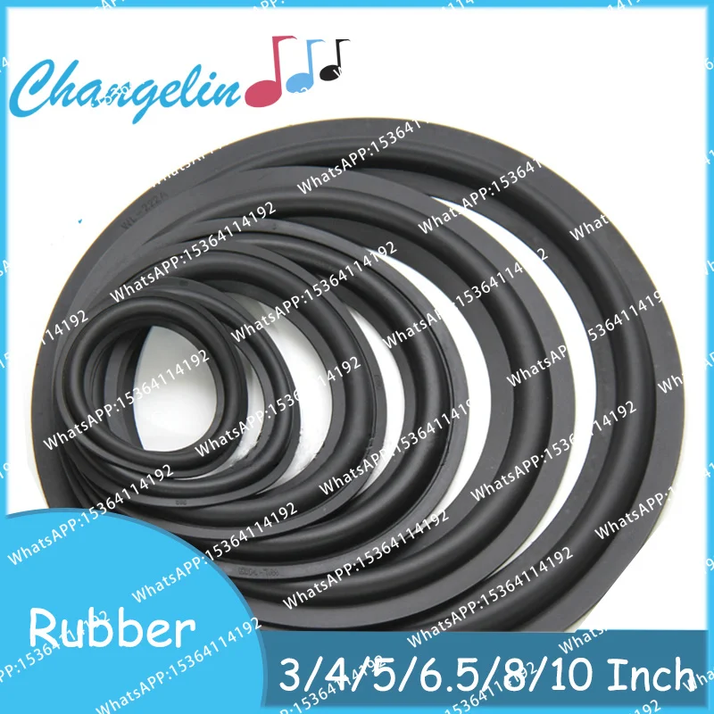 Audio Active Speakers 3/4/5/6.5/8/10 Inch Speaker Foam Surround Foam Edge Sponge  Repair Parts Rubber surround edge