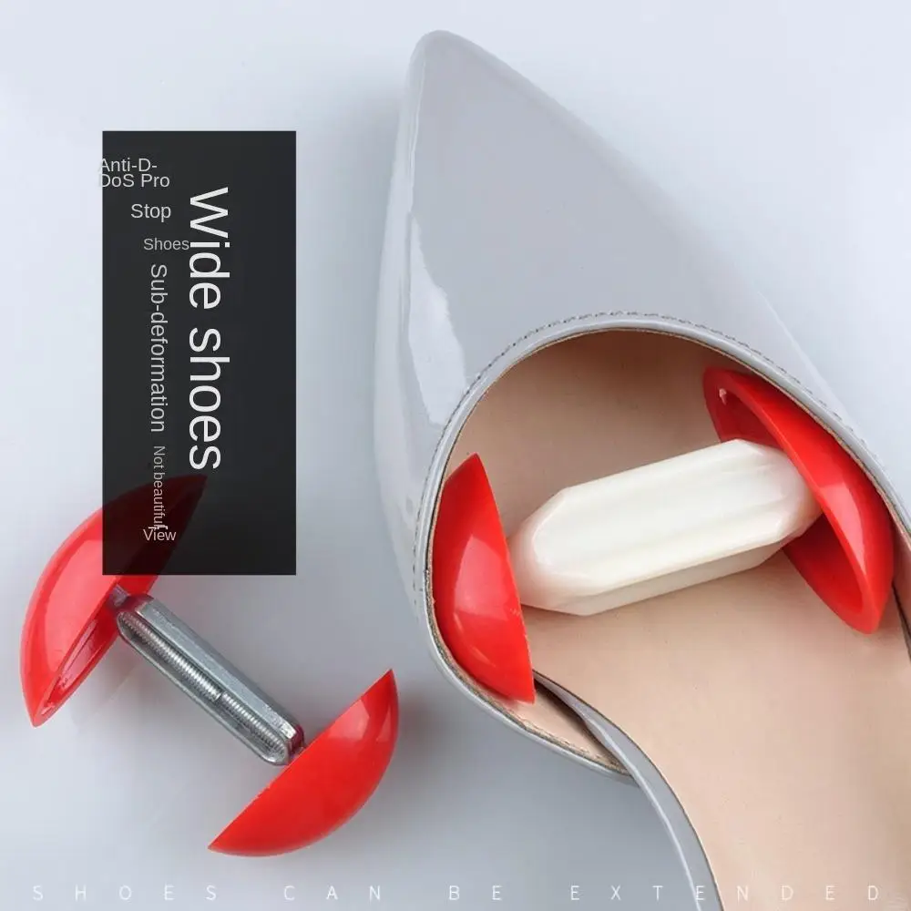 2Pcs Adjustable High-Heeled Shoe Stretcher Insole Supporter Anti Wrinkle Boot Shaper Stereotyping Sneakers Shoe Expander Widener