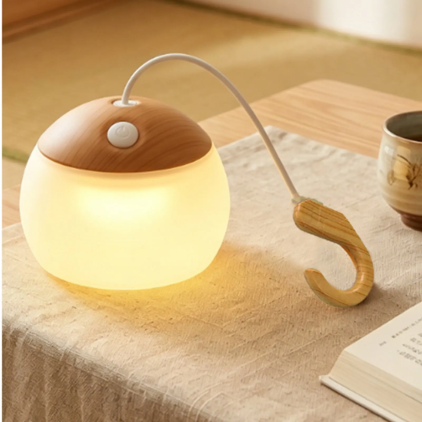Rechargeable Camp Lantern Long Battery Life Tent Ambient Light Hanging Lantern Portable Waterproof Camping Light for Campers view 4