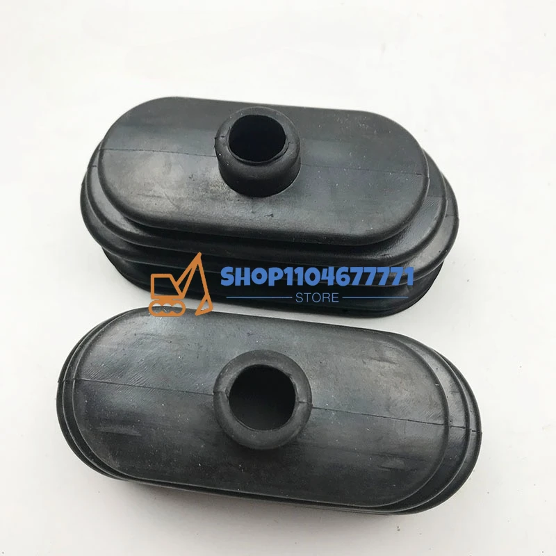 for Doosan Daewoo DH55-7 60-7 80-7 Walking 2PCS Excavator Foot Valve Throttle Dust Cover Push Rod Rubber Cover New