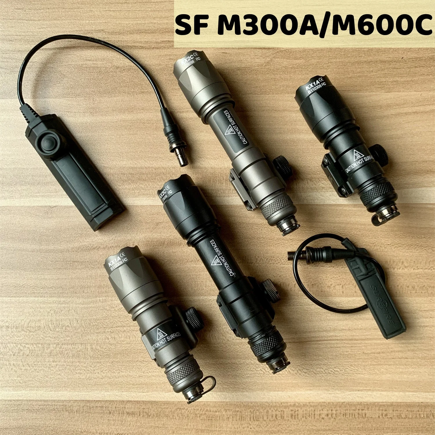 SF M300A M600C Airsoft potężna latarka latarka taktyczna Scout karabin broń światło LED Fit 20mm szyna Picatinny