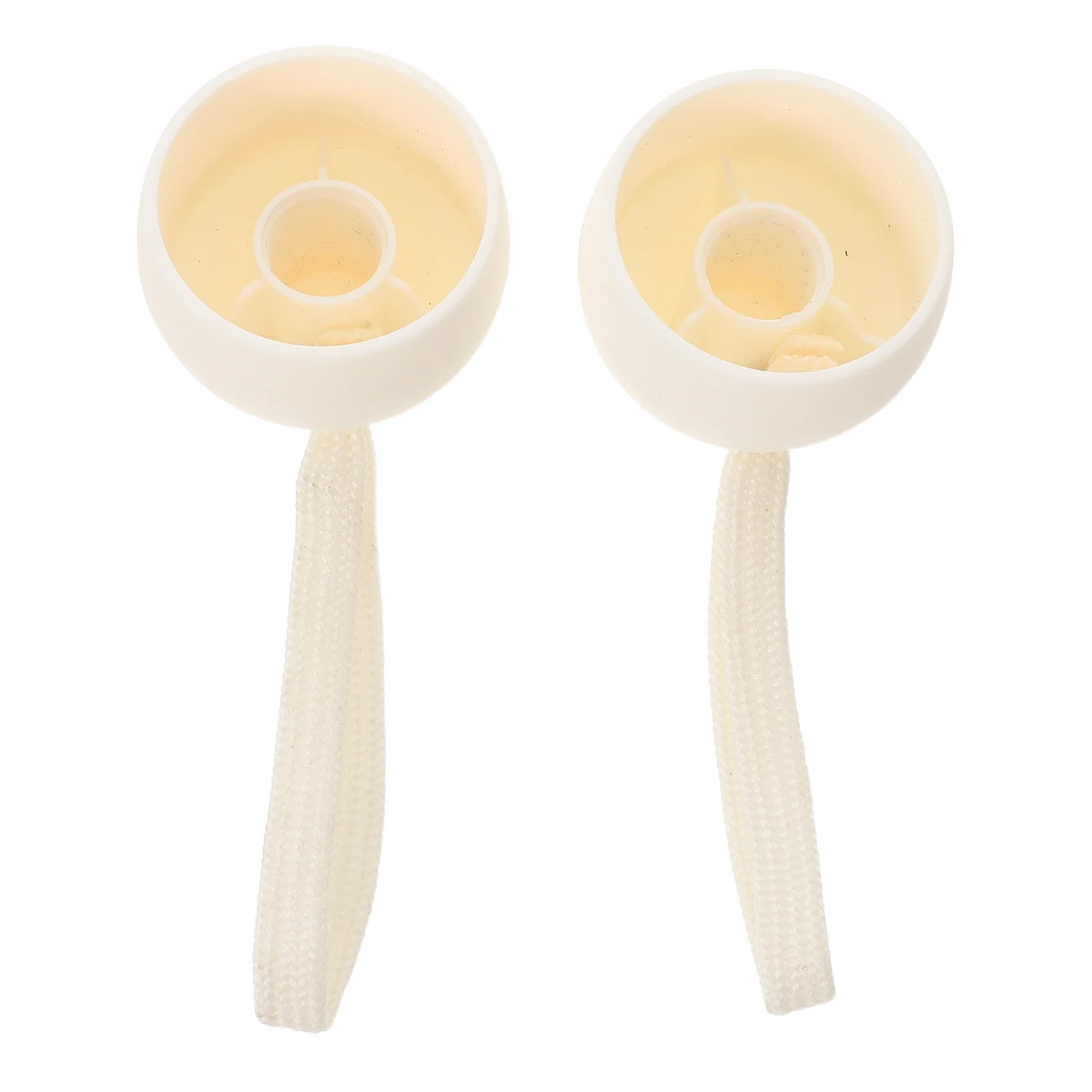 2 قطعة مقبض المظلة استبدال البلاستيك ل 13-14 مللي متر الموضوع الأبيض مظلة السفر إصلاح أجزاء سهلة التركيب