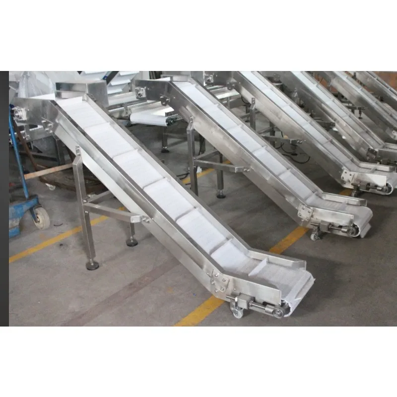 Hot-selling output conveyor Intelligent feeder Packaging finished product Elevator ex-factory price Speed-regulating conveyor