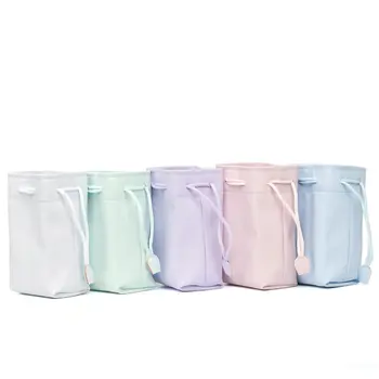 全新通用拍立得相機PU防水抽繩包戶外便攜收納包,適用於Instax Mini 12/11/9/8/90/EVO/Liplay 8 最佳銷售 instax mini 8 相機包 - №8