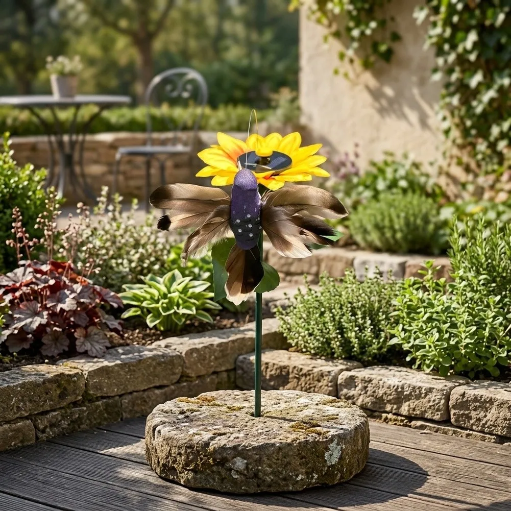 For Garden Patio Decor for Solar Garden Stakes For Outdoor Environment Dynamic Visual Display Solar Powered Motion