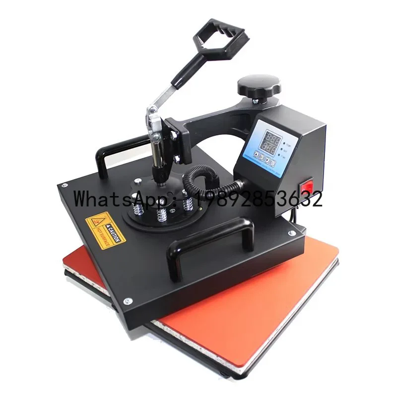 

KK 5-in-1 multifunctional heat press machine for heat transfer, perfect for hats, clothing, mugs, and tumblers