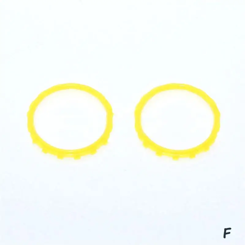 Chrome Custom Thumbstick Circle Accent Rings Compatible Microsoft- One Elite Controller -XONE E Repair Replacement