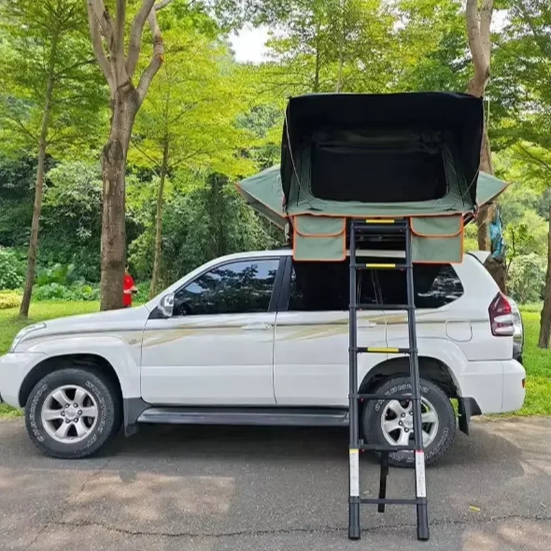 Outdoor Roof Tent Hydraulic Automatic Car SUV Road Trip Camping Folding Car Big Tent