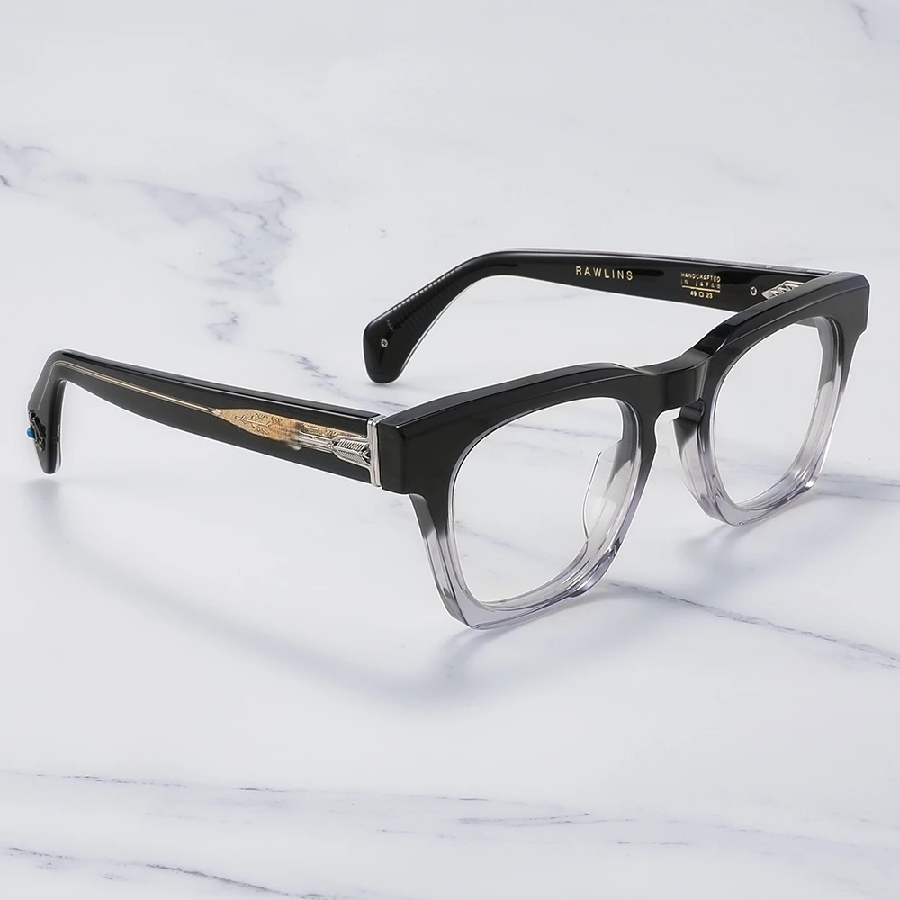JMM Business Outdoor Zonnebril Unisex Rechthoek Dikke Acetaat RAWLINS Populaire Zonnebril Voor Lady Gafas De Sol Hombre