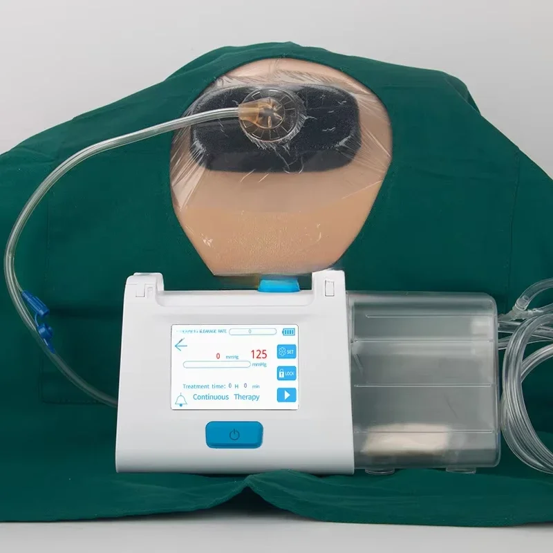 

medical equipment for wound care portable less noise three therapy mode negative pressure wound therapy machine