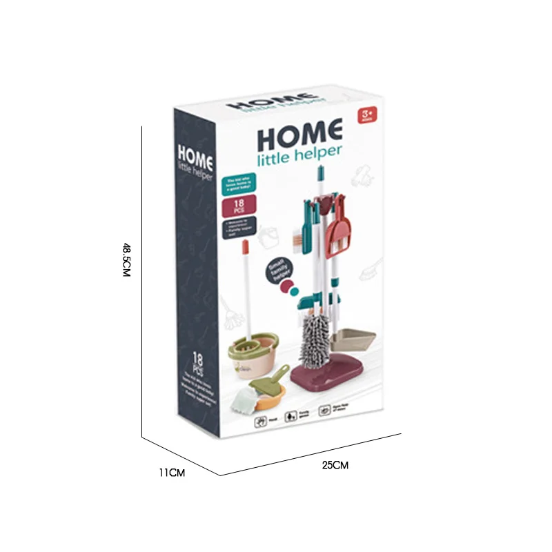Kids Cleaning Set Children's Educational Simulation Play House Toy Housekeeping Cleaning Toys