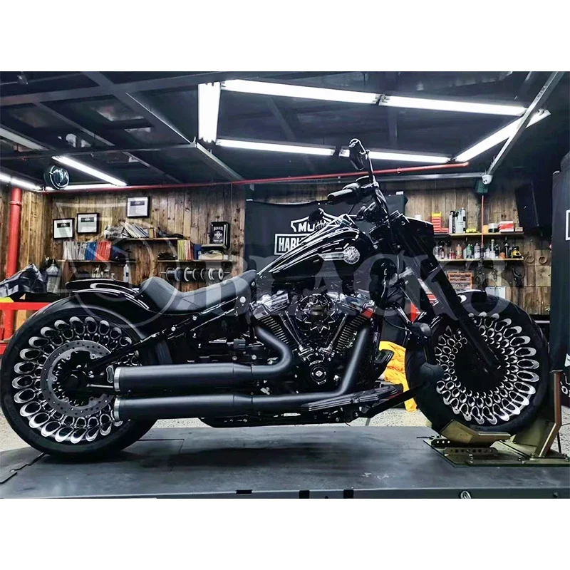 21 عجلة من الألومنيوم المزروق لنماذج السياحية 2017 2018 موديلات Softail الموقف الأمامي حالة جديدة