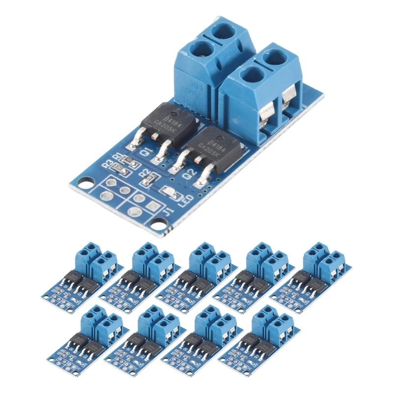 10PCS DC 5V-36V 15A(Max 30A) MOSFET MOS FET Trigger Switch Driver Module 0-20Khz PWM Regulator Control Panel