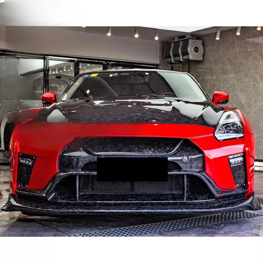 MY19 Style Forged Carbon Fiber Full Set Car Body Kit for R35 GTR