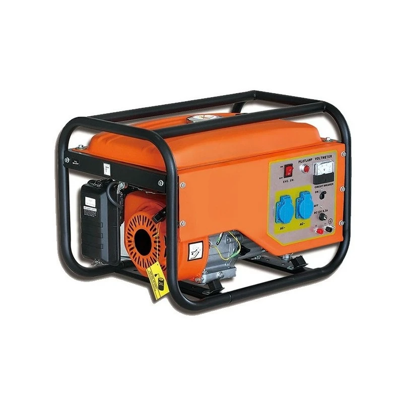 

Generator 3KW hand start fuel generator outdoor household open frame low noise generator 220v