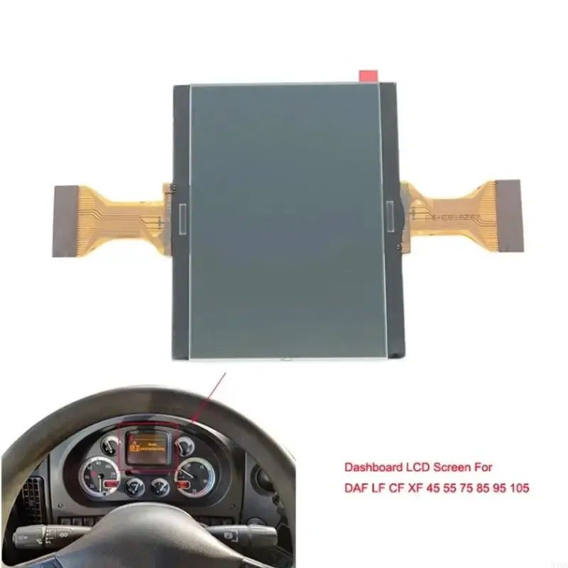 M4YB Automotive Dashboard LCD High Contrast Screen Simple Installs for DAF XF 45