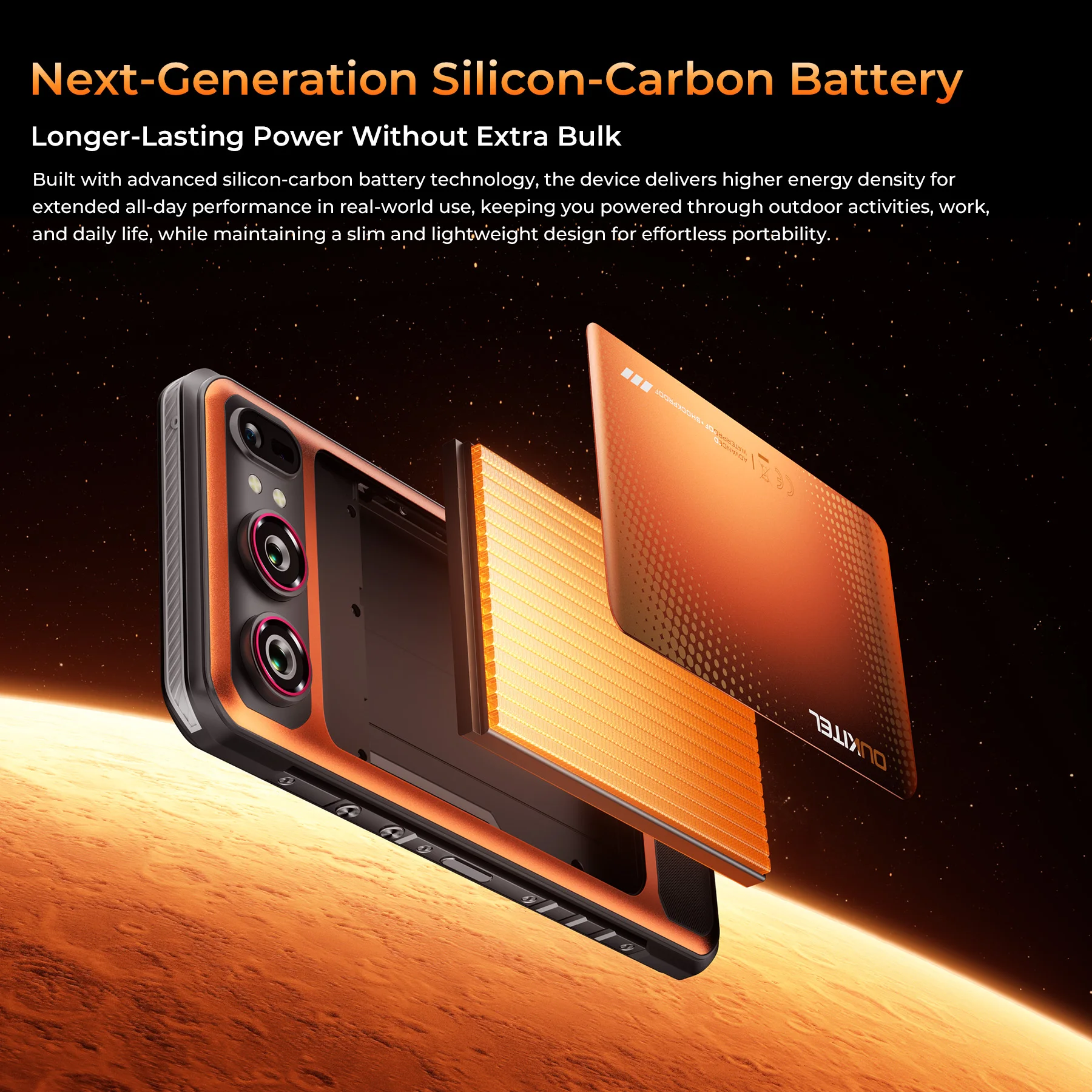 OUKITEL WP68 Air 5G Rugged Smartphone, 8000mAh Battery, 512GB ROM