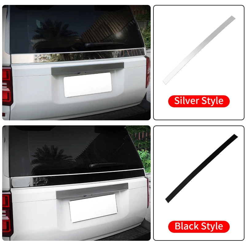 For Toyota Land Cruiser 250 Prado Lc250 2024 2025 Tailgate Decoration Bright strip 1958 First Edition FJ250 Upgraded Accessories