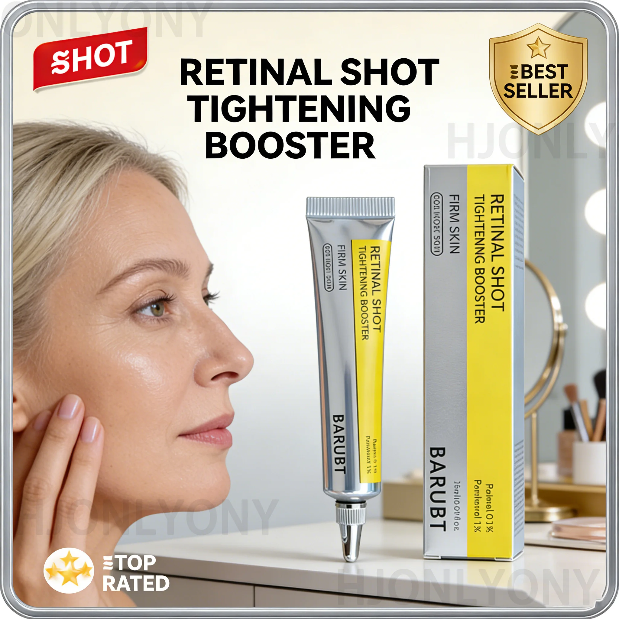 

Retinol Eye Cream Anti-Aging Anti-Wrinkle Gentle Hydrating Brightening Eye Serum Under Eye Care Product