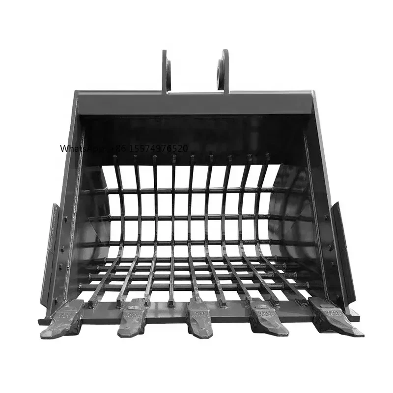2026 customizale equipment/attachment ,  sieve bucket /skeleton bucket for excavator