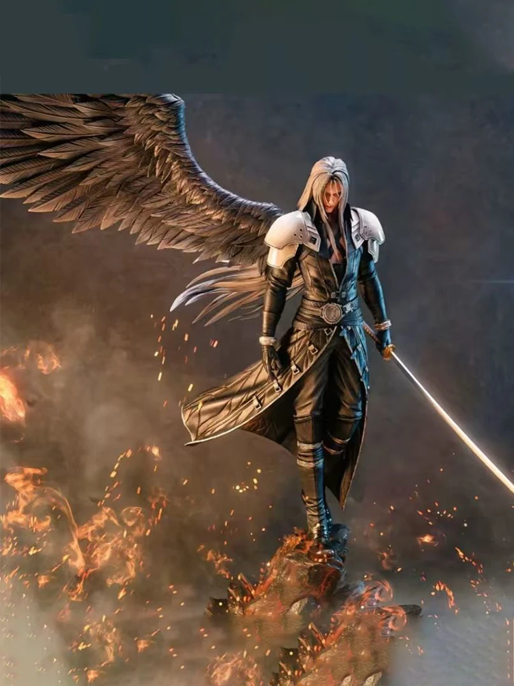 Nieuwe Sephiroth Figuur Angel Serie Actiefiguren Beeldje Pvc Collectie Model Poppen Bureau Decoratie Standbeeld Speelgoed Verjaardagscadeautjes - afbeelding 2