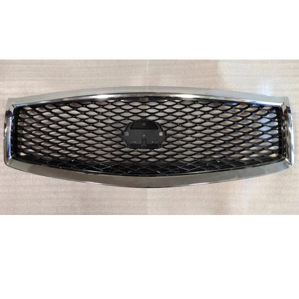 

Q70L 2015- for Infiniti Q70 grille with perforated grey mesh core + electroplated frame OE 62310-4AM1B